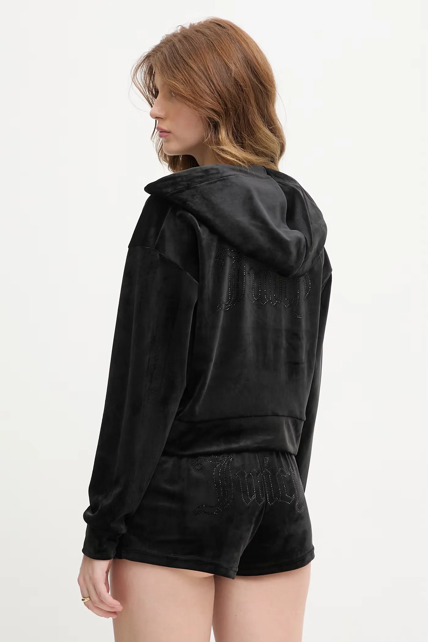 ICCLE HOODIE женская велюровая толстовка