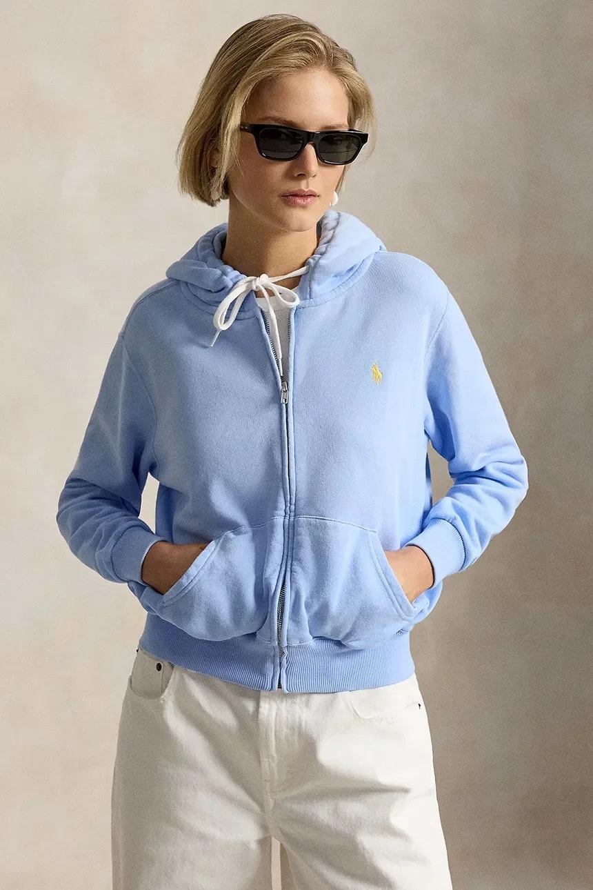 Женская толстовка с капюшоном из хлопка ISLAND FLC-KNT-SWEATSHIRT