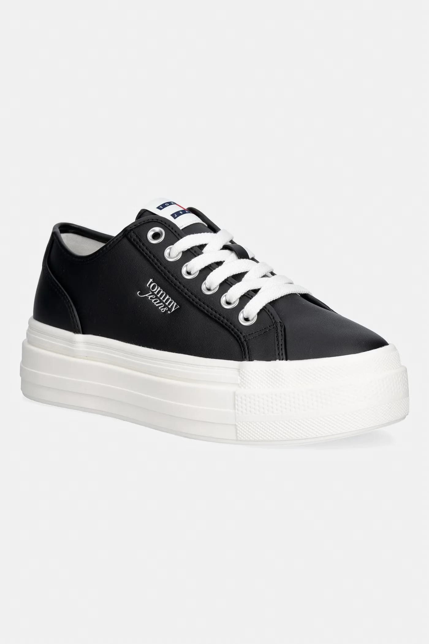 TJW FLATFORM SNEAKER LTR женские кожаные кроссовки