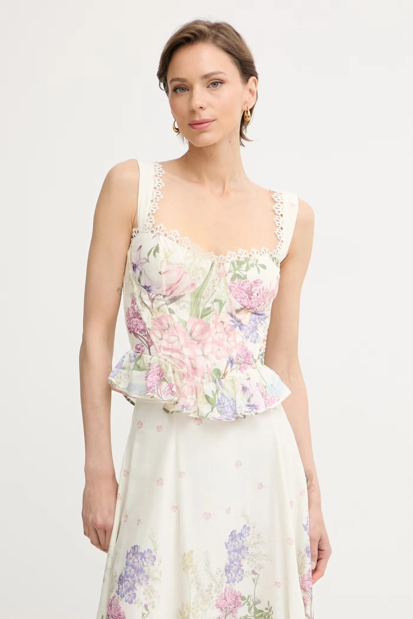 Женский хлопковый топ Floret