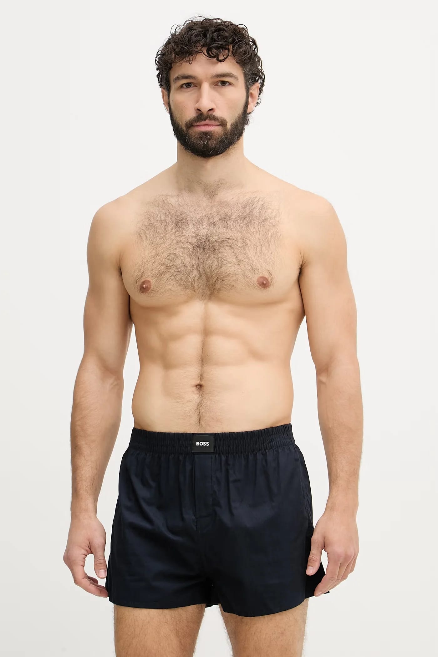 Свободные мужские хлопковые боксеры 2P Boxer S. CW Персиковые 2 шт.