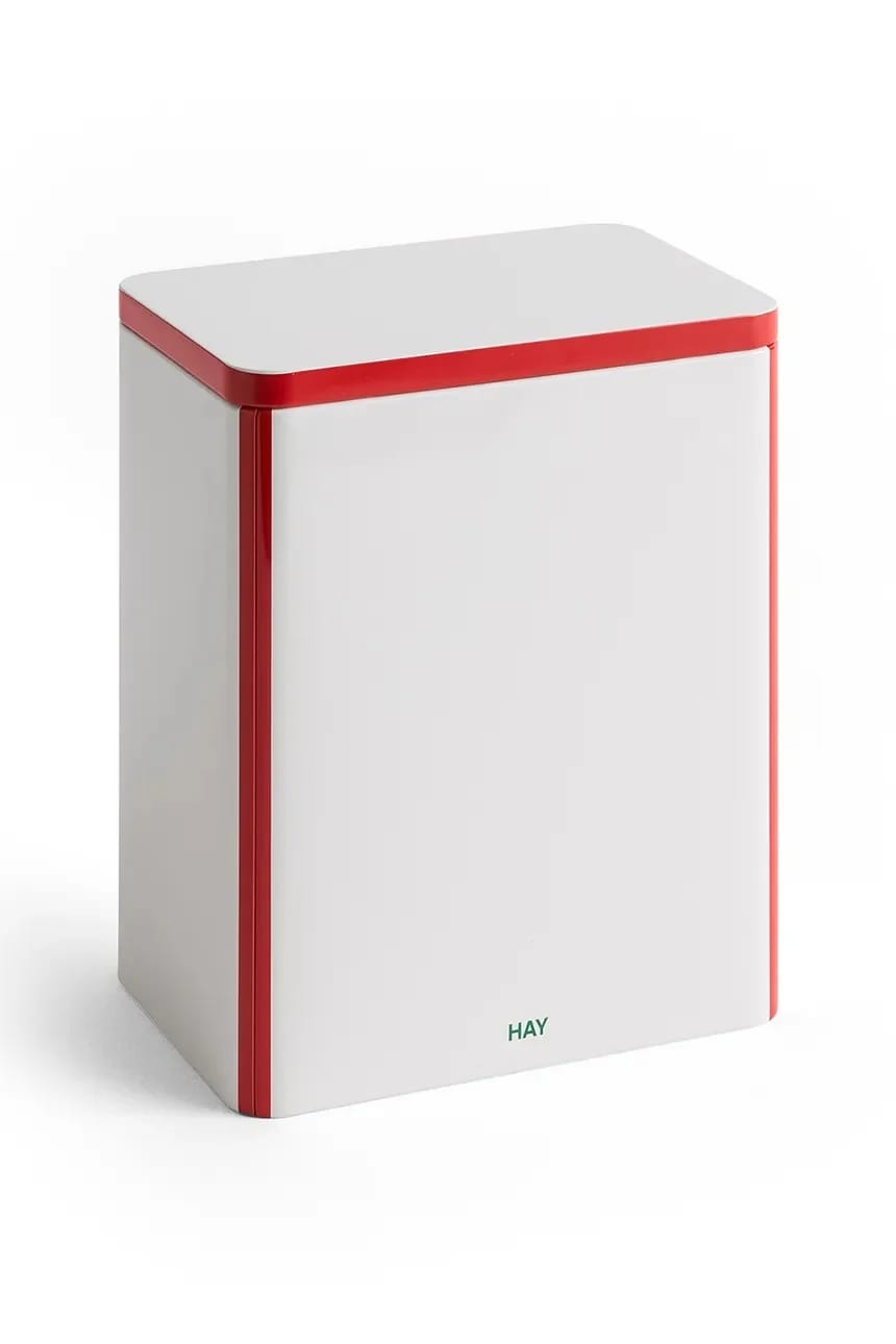 Жестяной контейнер с крышкой L/17 x 11,1 x 20 см