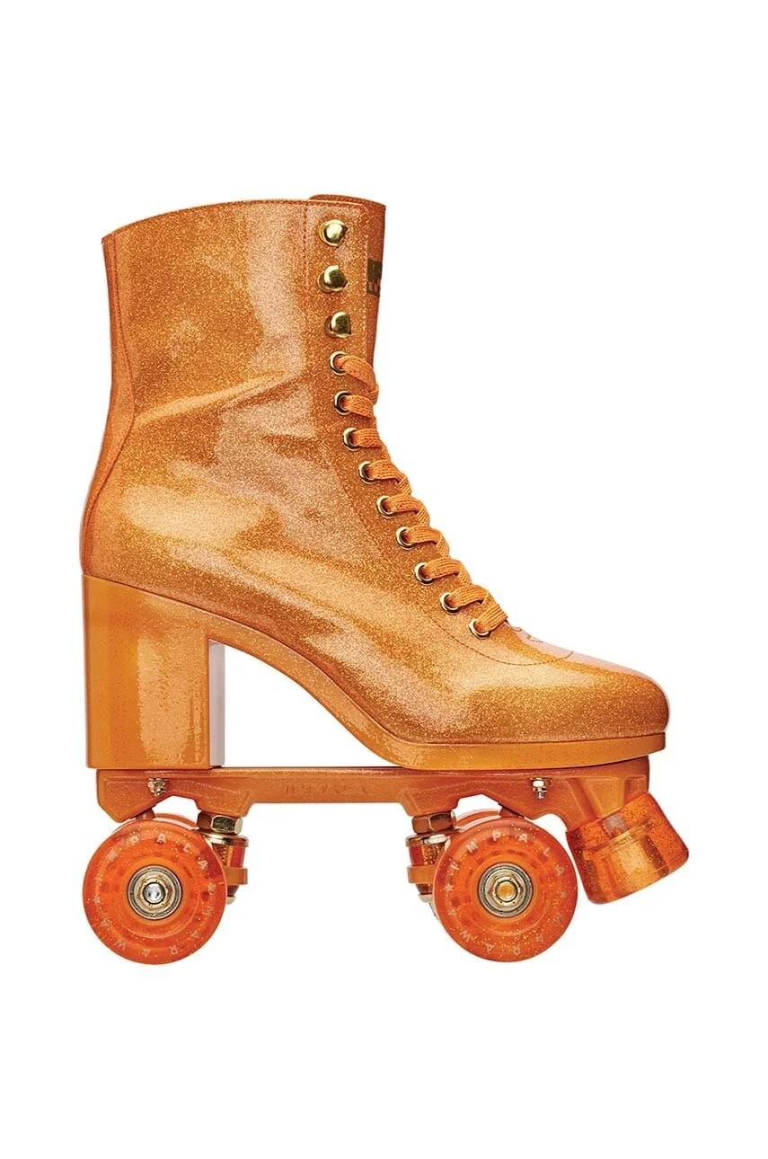 Роликовые коньки Sparkle Orange High Heel x роликовые коньки Marawa