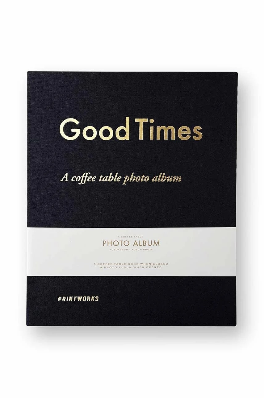 Черный фотоальбом Good Times