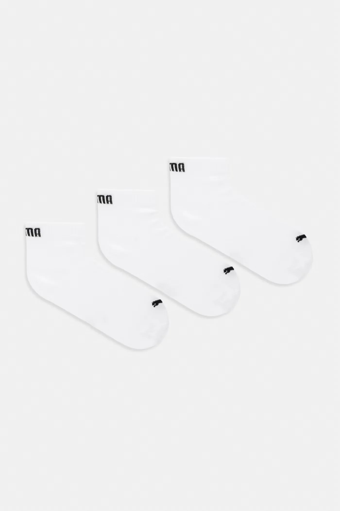 Хлопковые носки QUARTER PLAIN, 3 пары