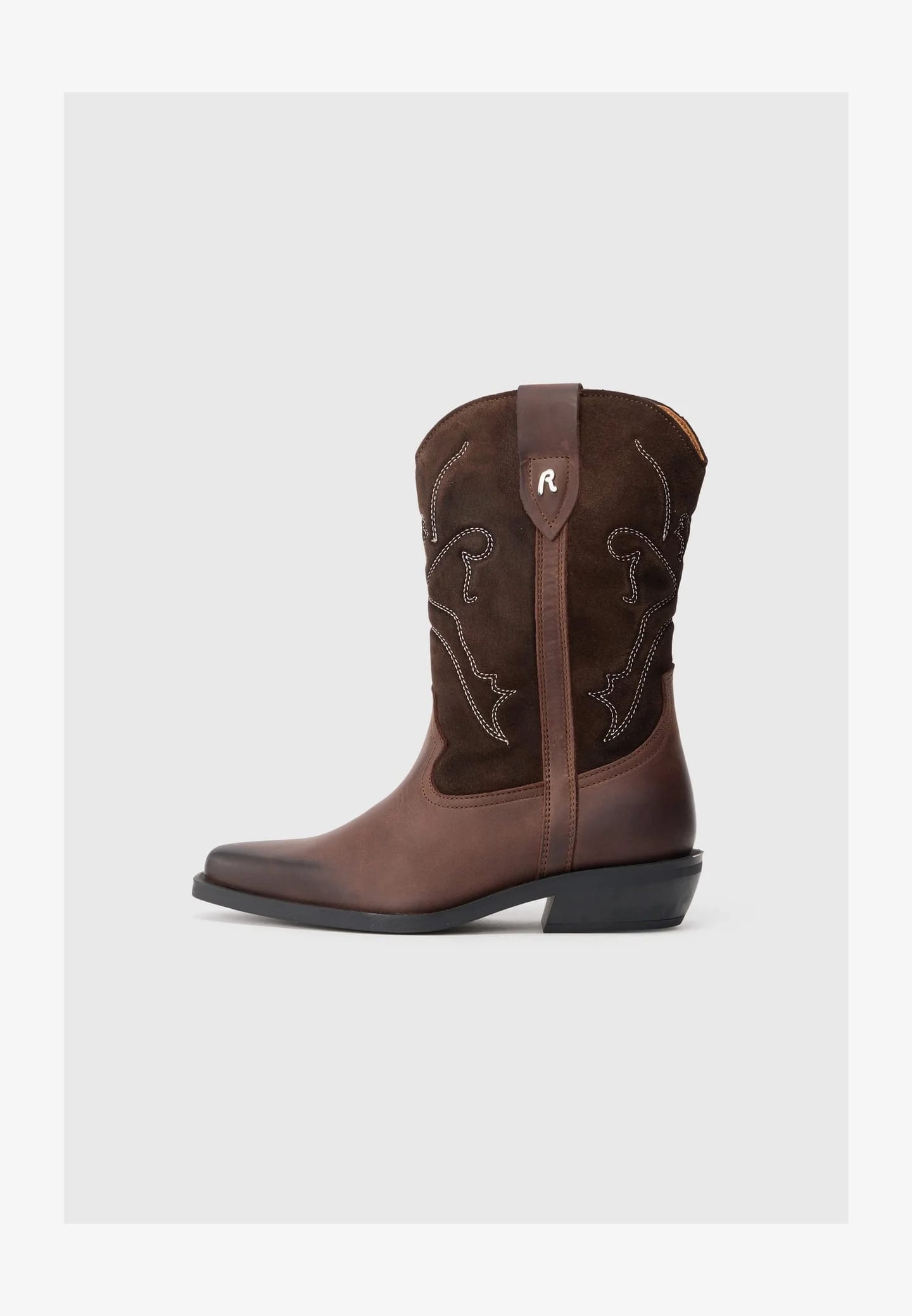 ФИОЛЕТОВЫЙ – Ковбойские сапоги и мотоциклетные ботинки.