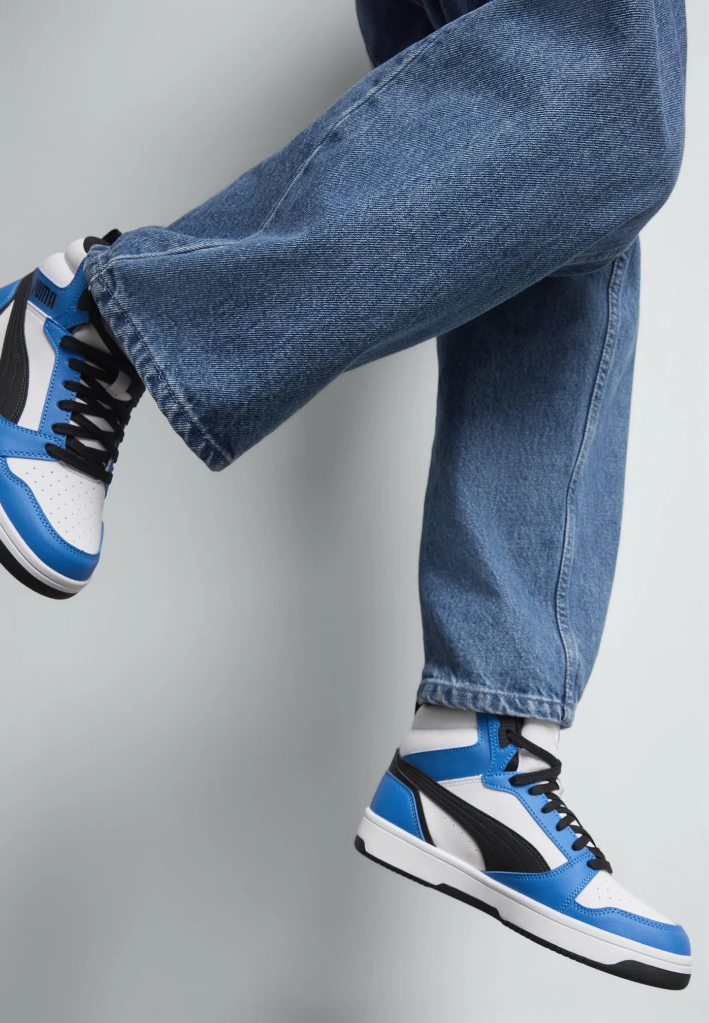REBOUND V6 JR UNISEX - Высокие кроссовки