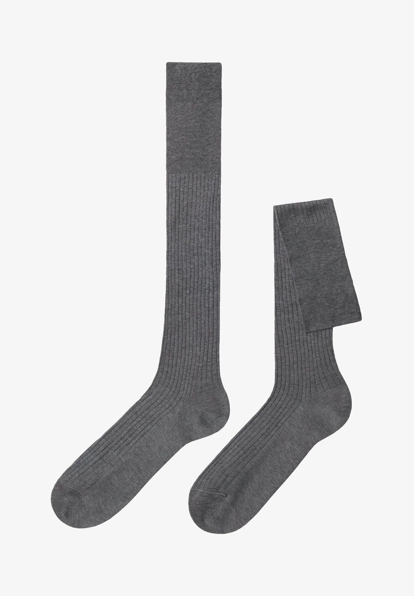 LONG RIBBED - Носки до колена