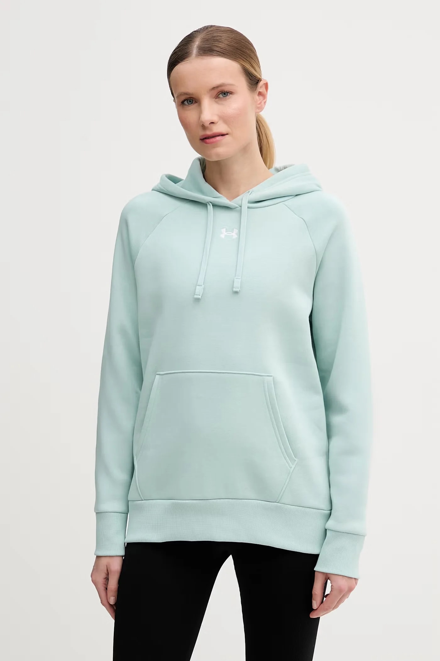 Женская хлопковая худи UA Rival Fleece