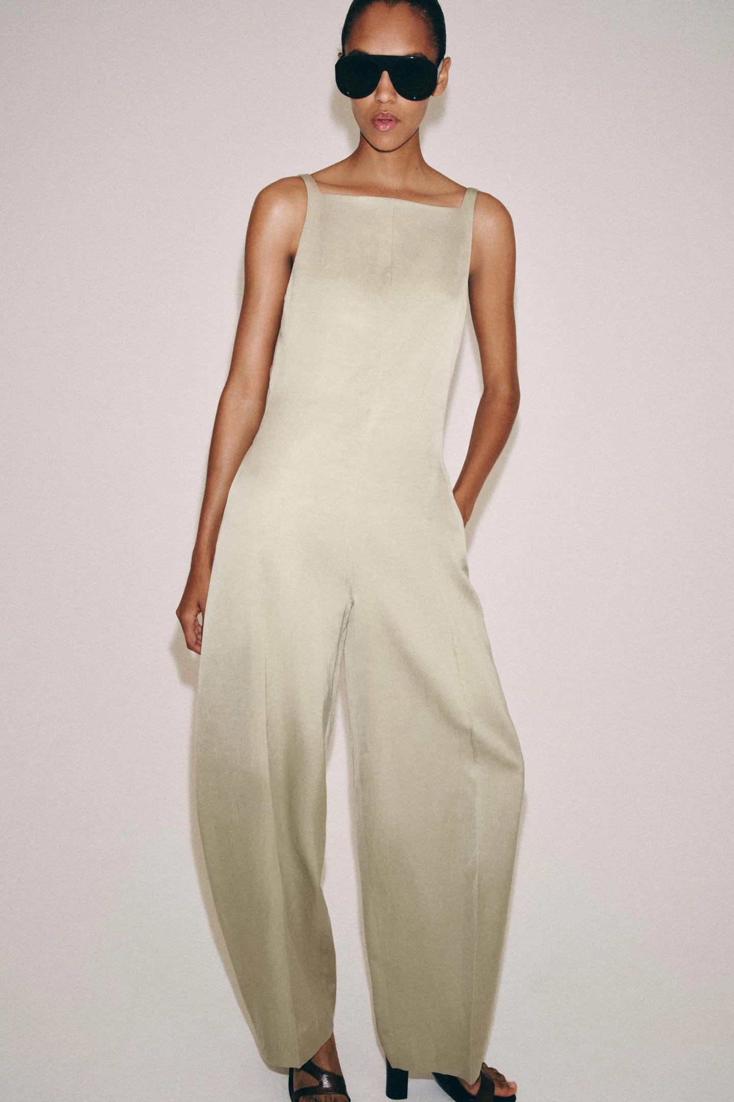 КОМБИНЕЗОН С ОТКРЫТОЙ СПИНОЙ ZW COLLECTION