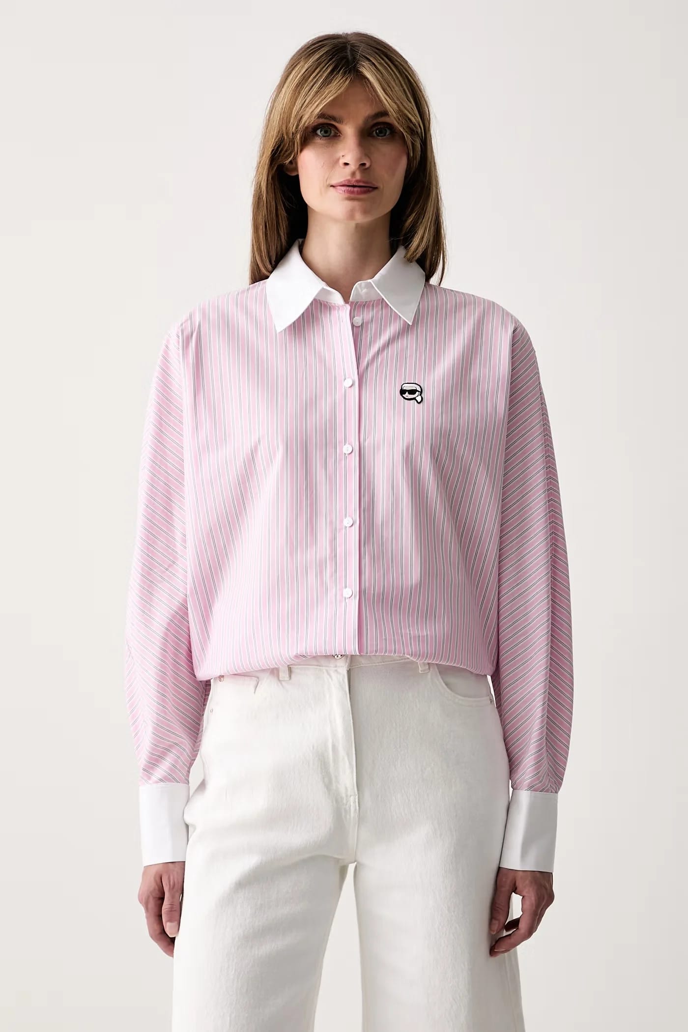 IKON хлопковая женская рубашка