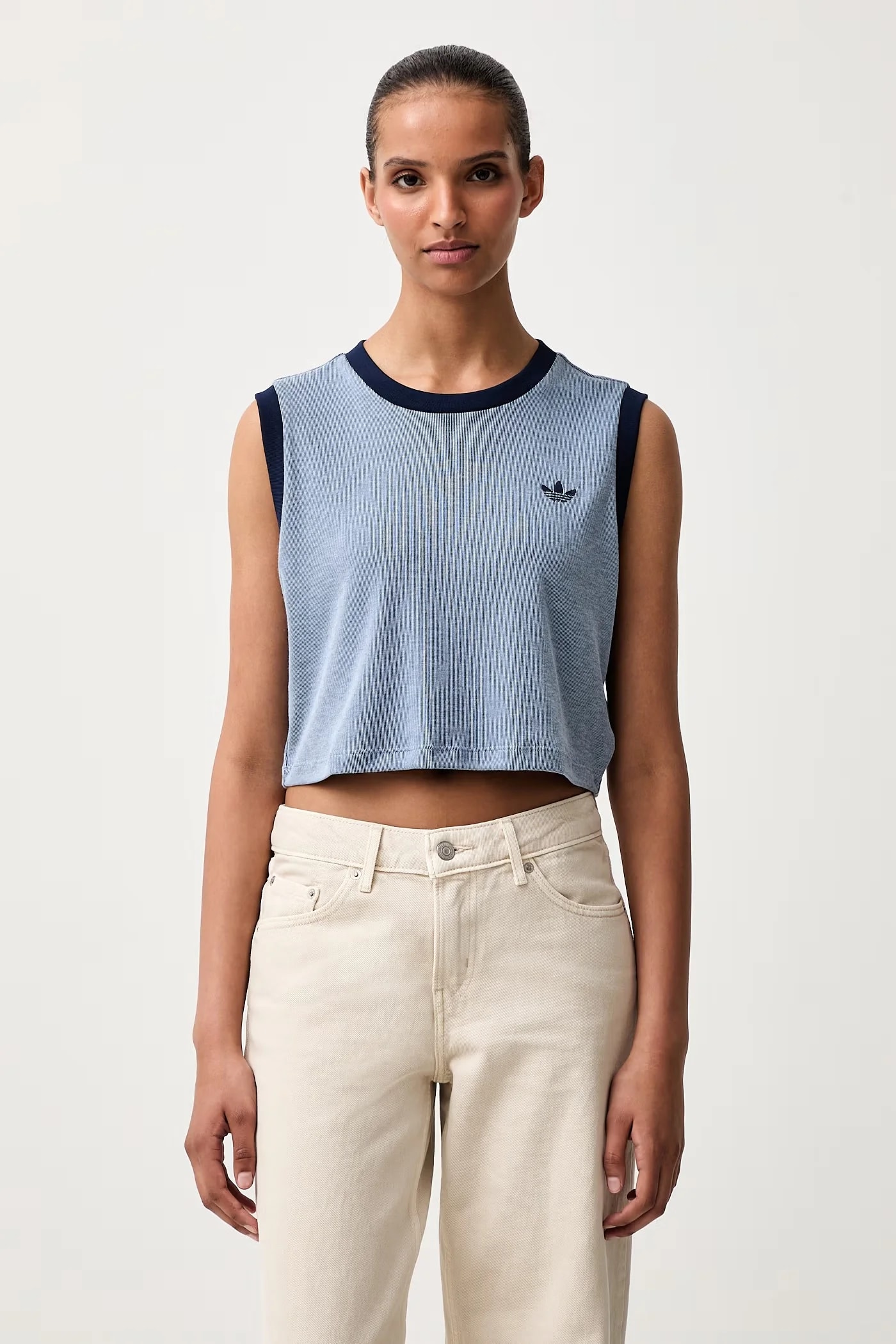 Женский укороченный топ из модала Heather