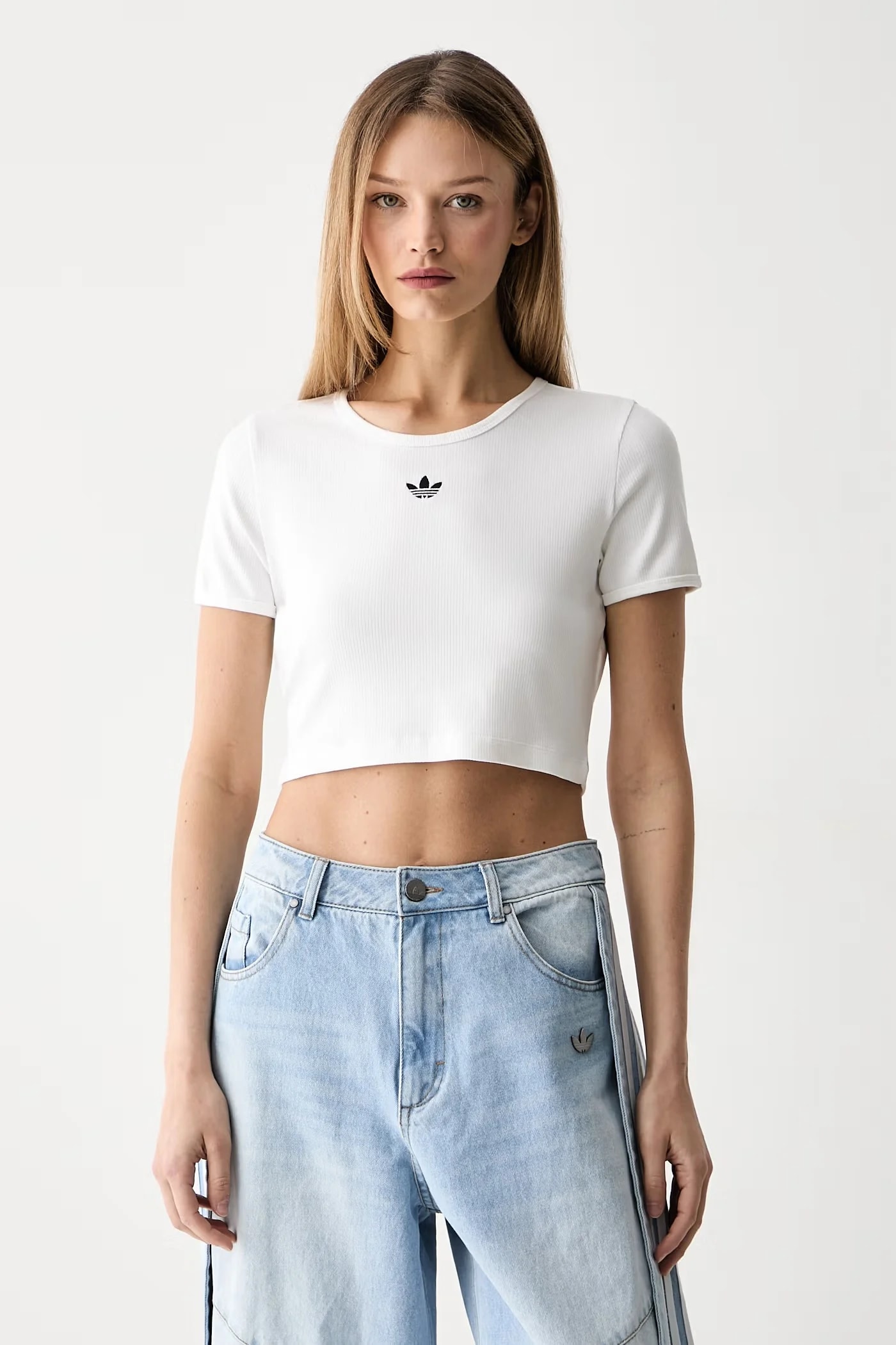 Укороченный хлопковый топ Women's Essentials