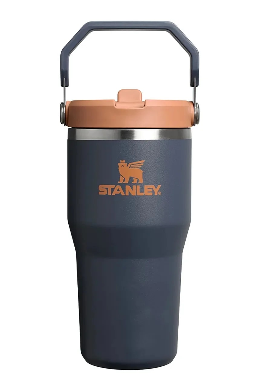 Термокружка IceFlow Flip Straw из нержавеющей стали 0,6л