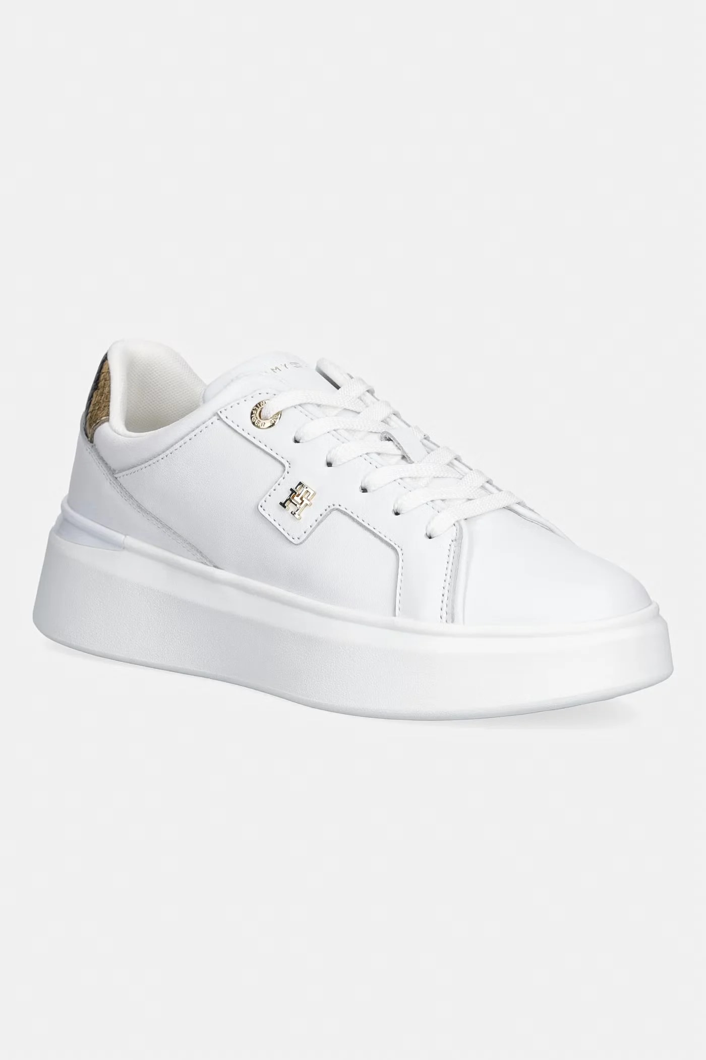 TH CHIC PLATFORM SNAKE женские кожаные кроссовки