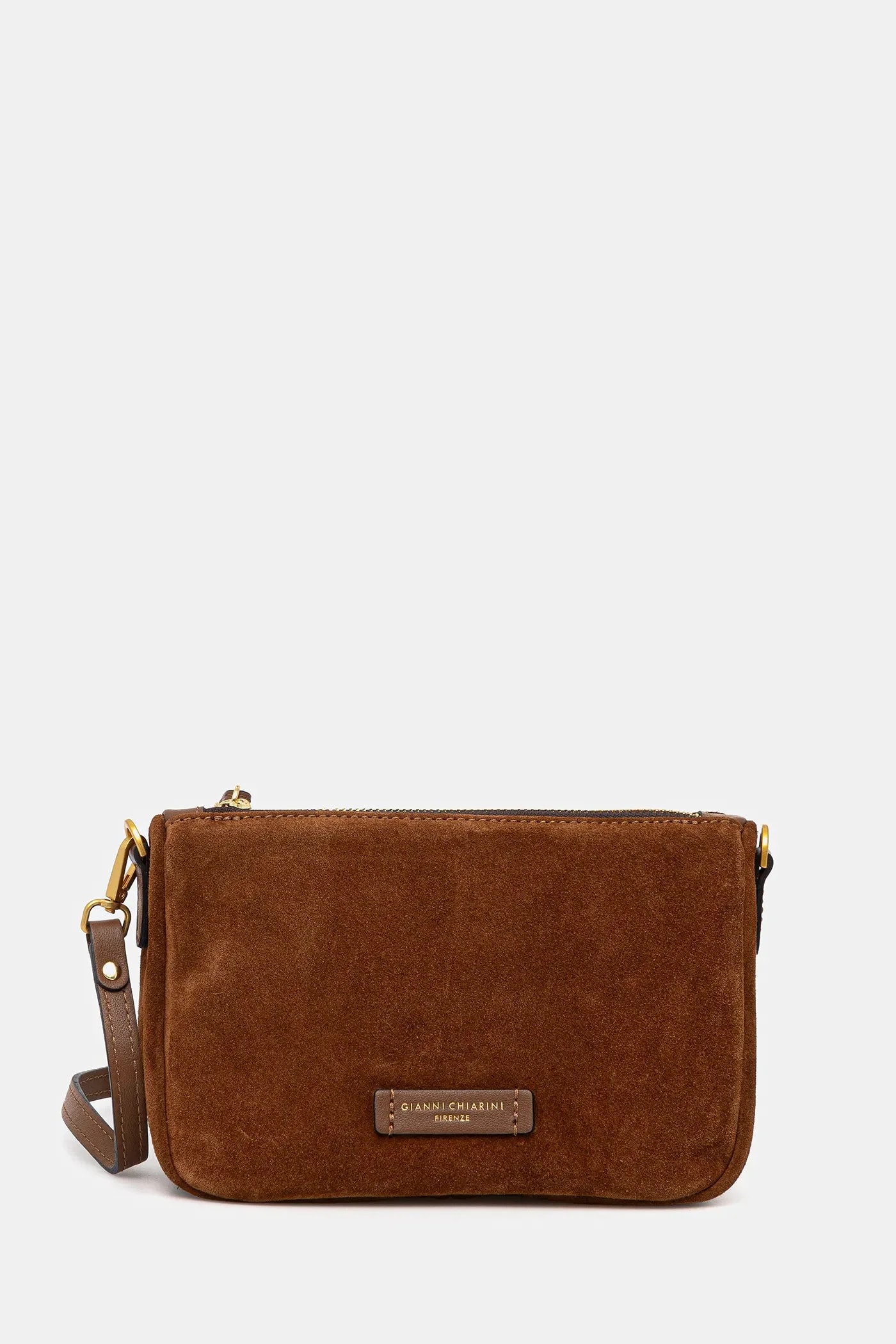 Женская замшевая сумка через плечо NORA POUCH