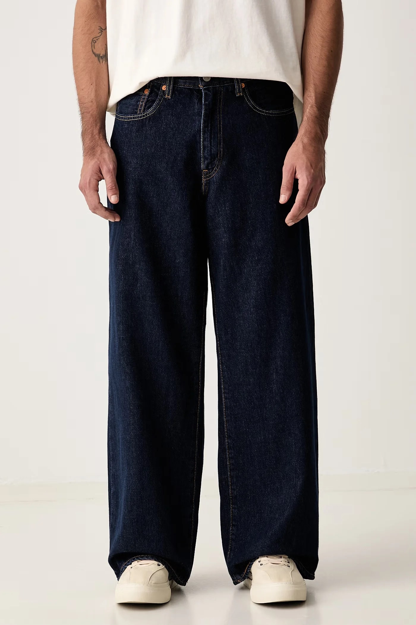 Мужские широкие джинсы BAGGY WIDE LEG