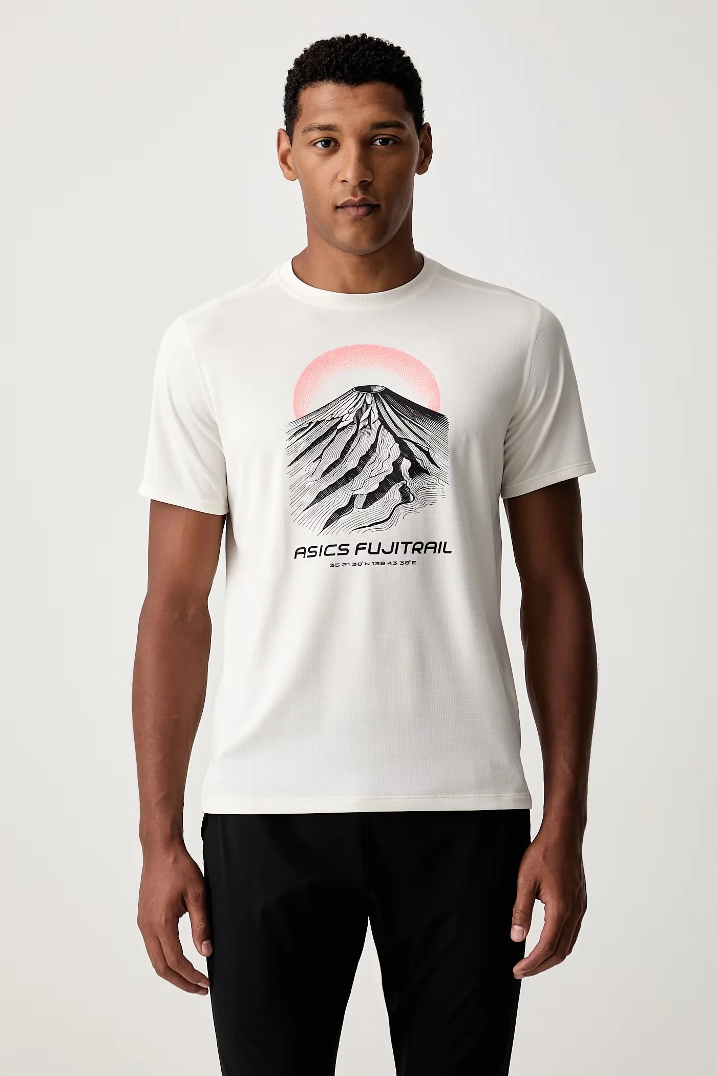 Мужская тренировочная футболка FUJITRAIL LOGO SS TOP