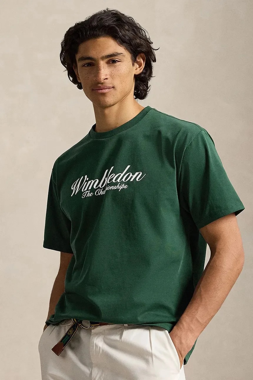 Мужская хлопковая футболка Wimbledon