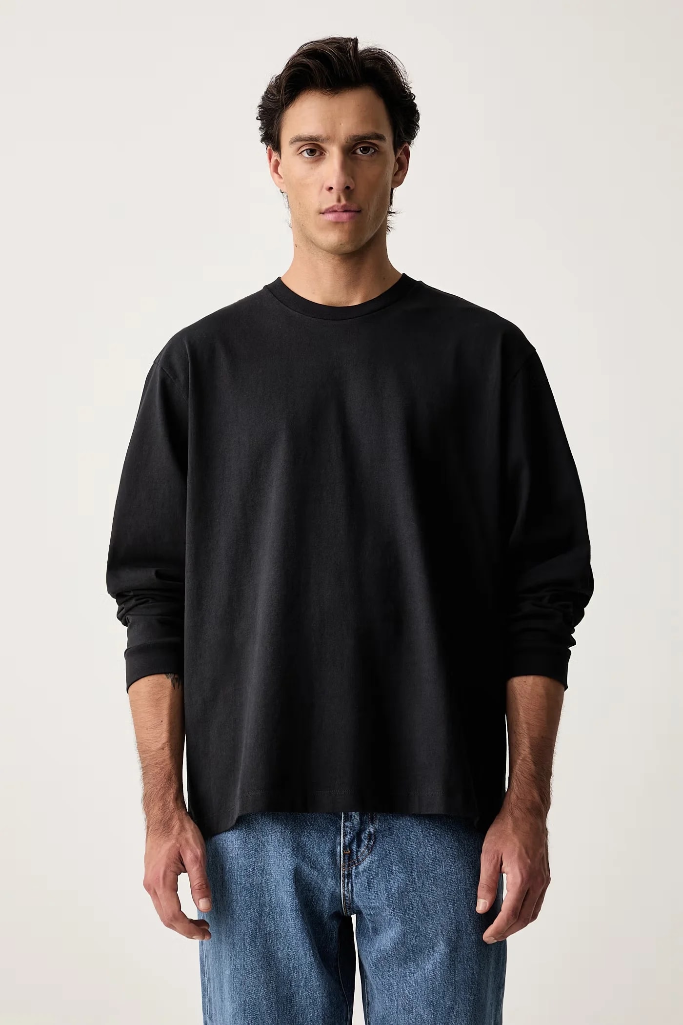 Мужской лонгслив из хлопка с эластаном LS WORKWEAR