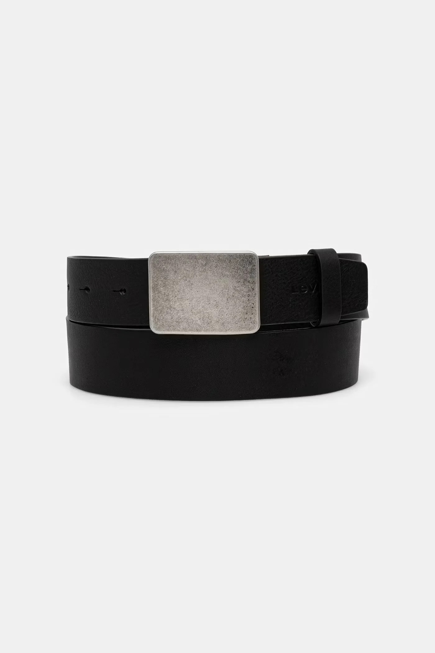 Ремень RYDER PLAQUE BUCKLE мужской кожаный