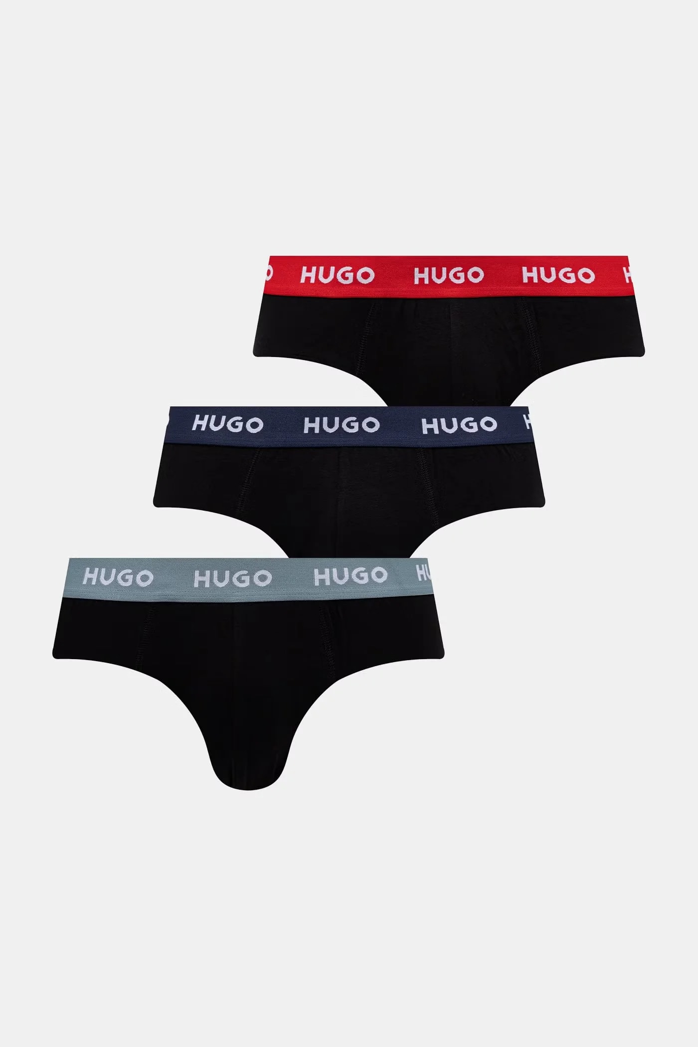 Мужские трусы из хлопка с эластаном HIPBRIEF TRIPLETPACK, 3 шт.