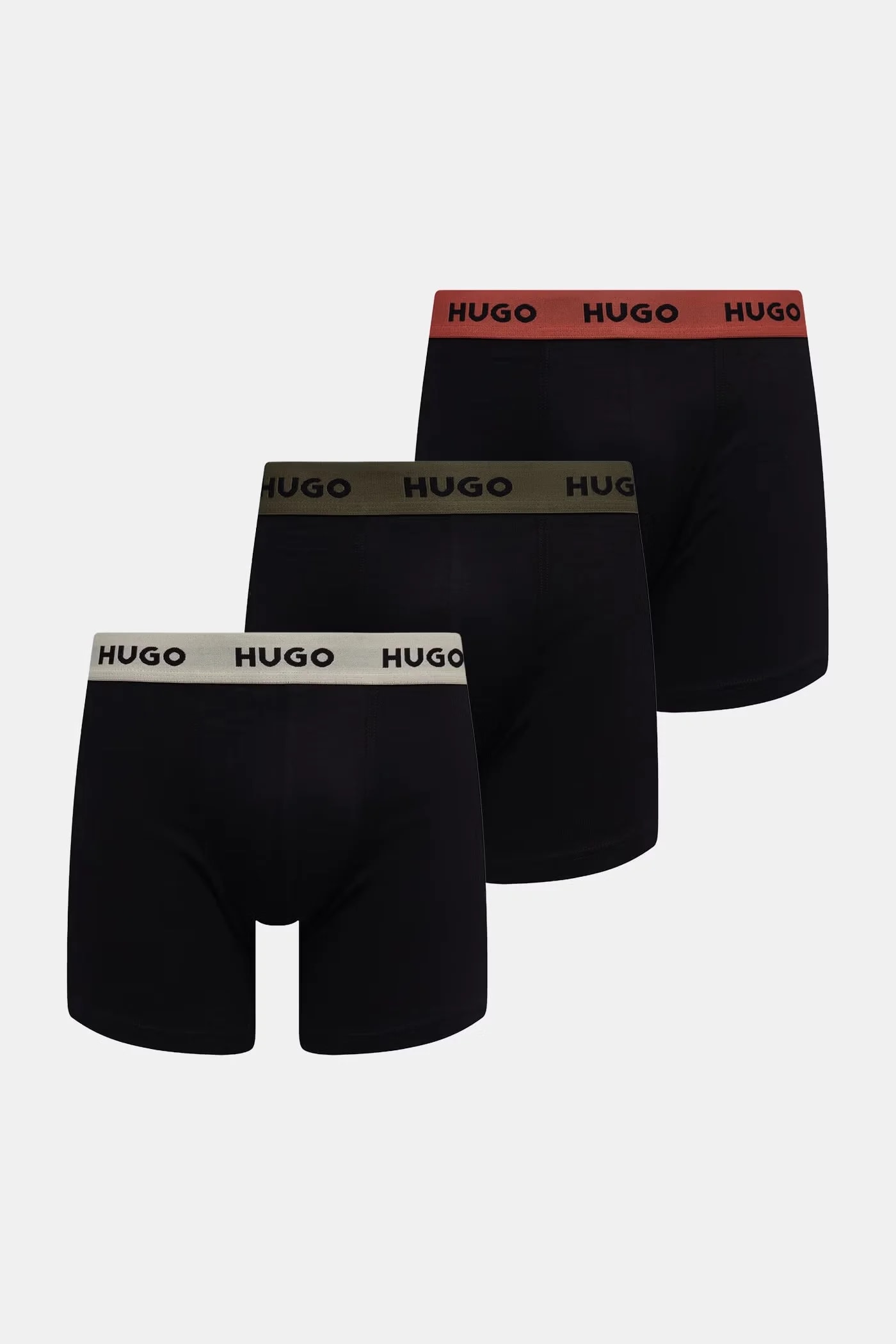 Мужские боксеры из хлопка с эластаном BOXERBR TRIPLET PACK, 3 шт.