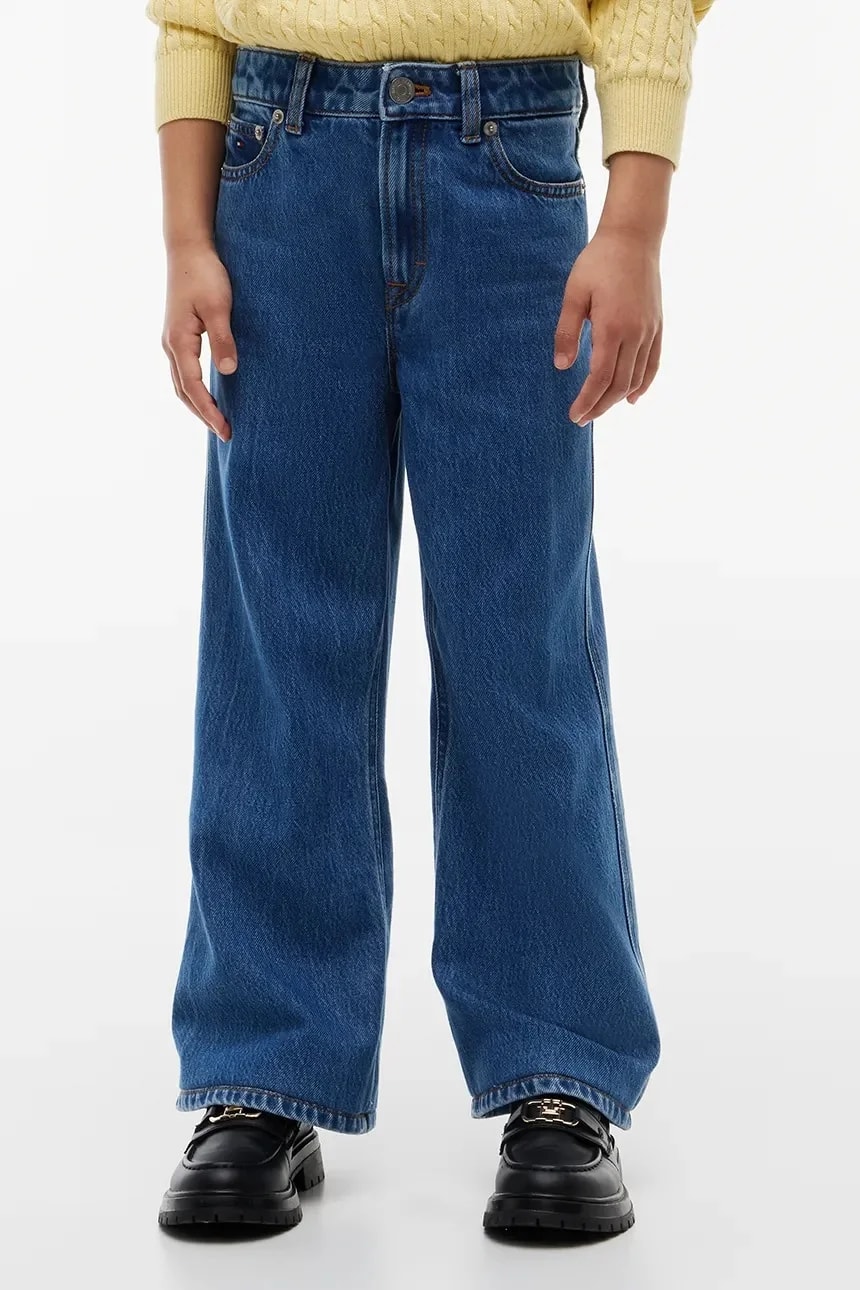 Детские широкие джинсы WIDE LEG