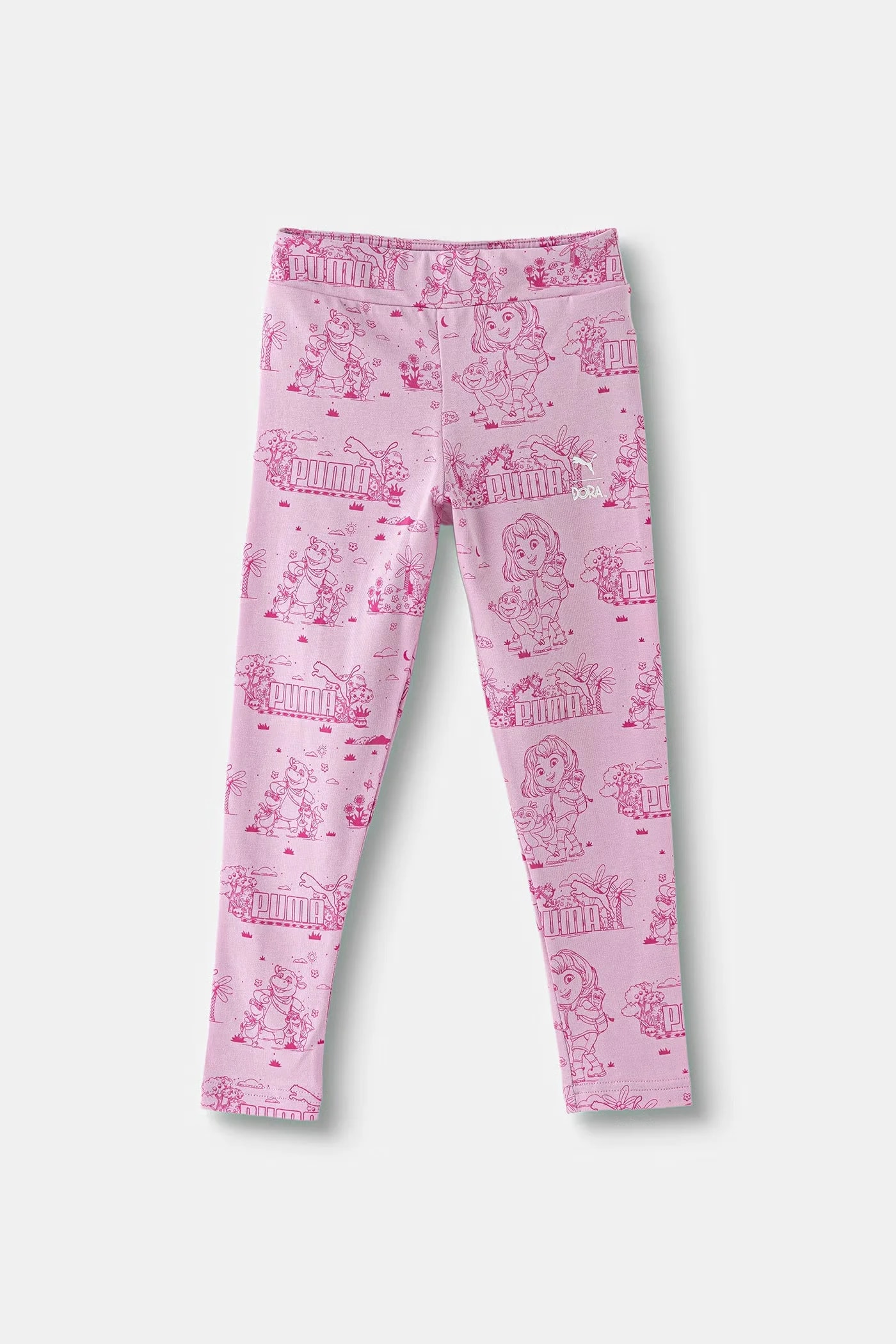 Детские леггинсы из хлопка Puma X DORA Leggings