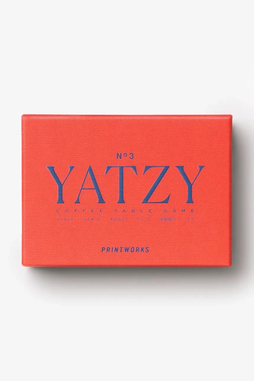 Классическая игра-кубик Yatzy 16 x 11,5 x 4,5 см.