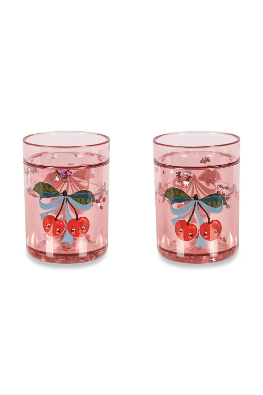 Набор из 2 детских чашек PACK GLITTER CUPS