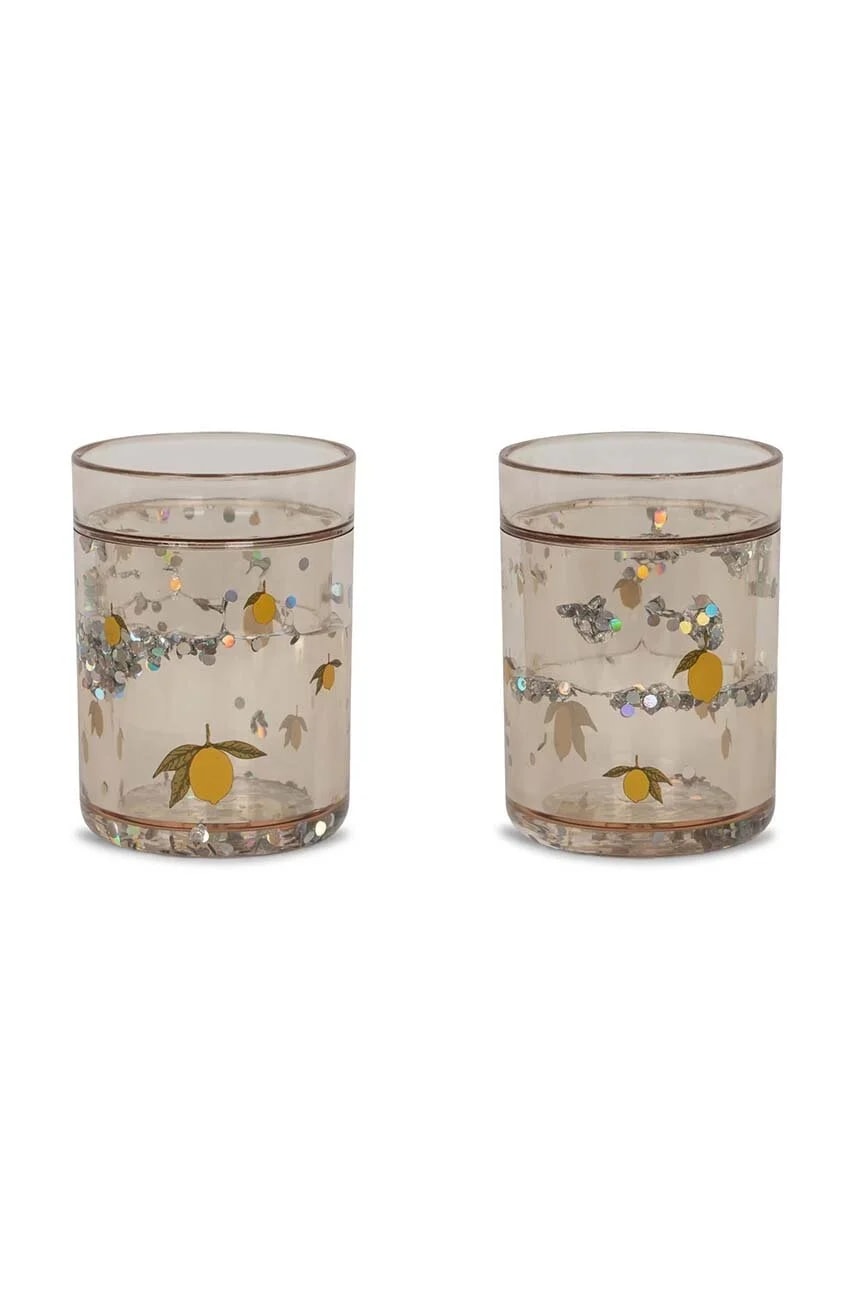 2 упаковки детских чашек GLITTER CUPS