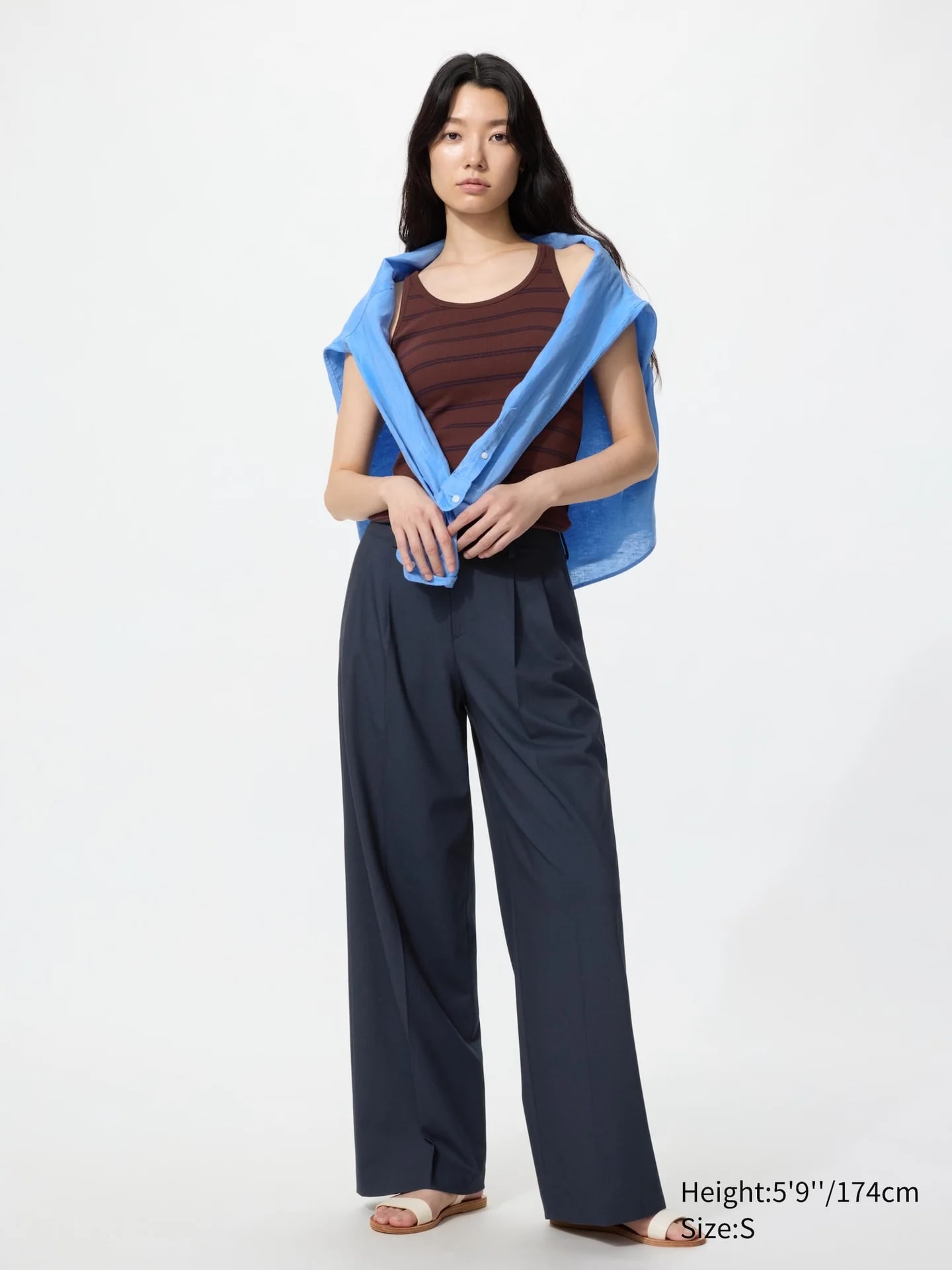 SMART Bundfaltenhose (широкая посадка, язык)