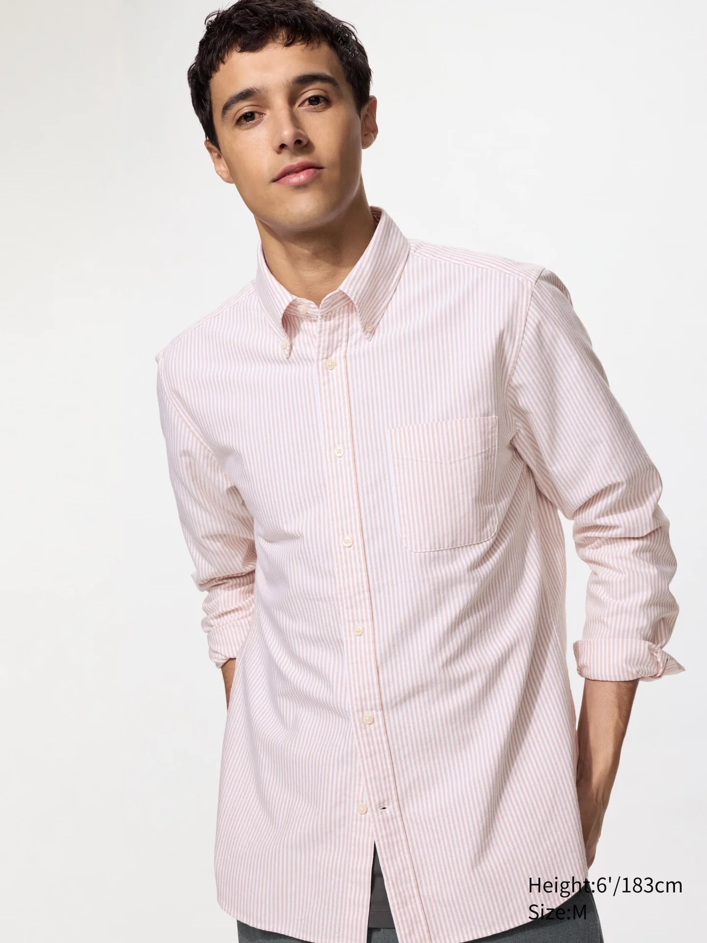 Oxford Hemd (Slim Fit, gestreift)
