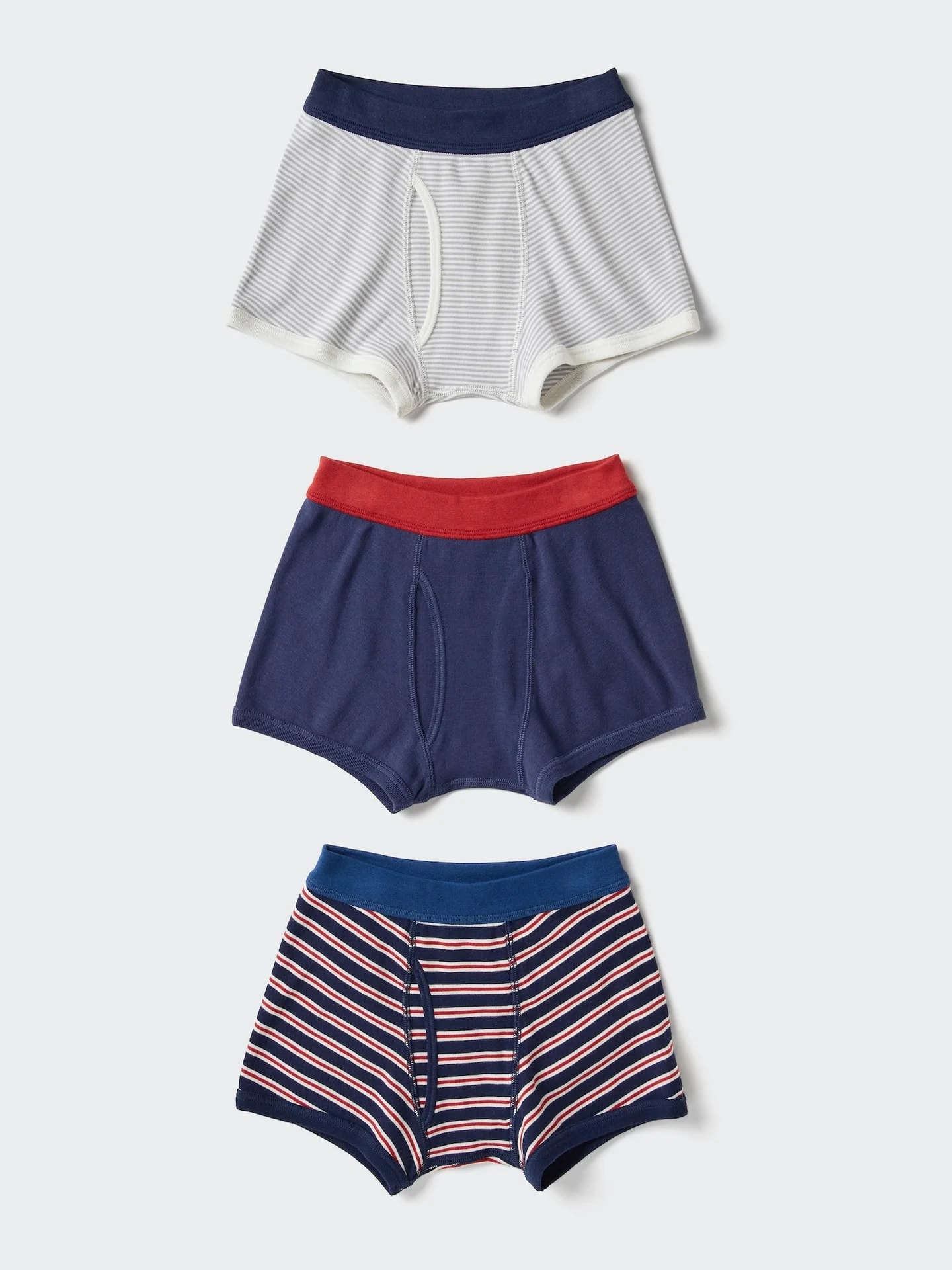 Unterhose (3er-Set, gestreift)