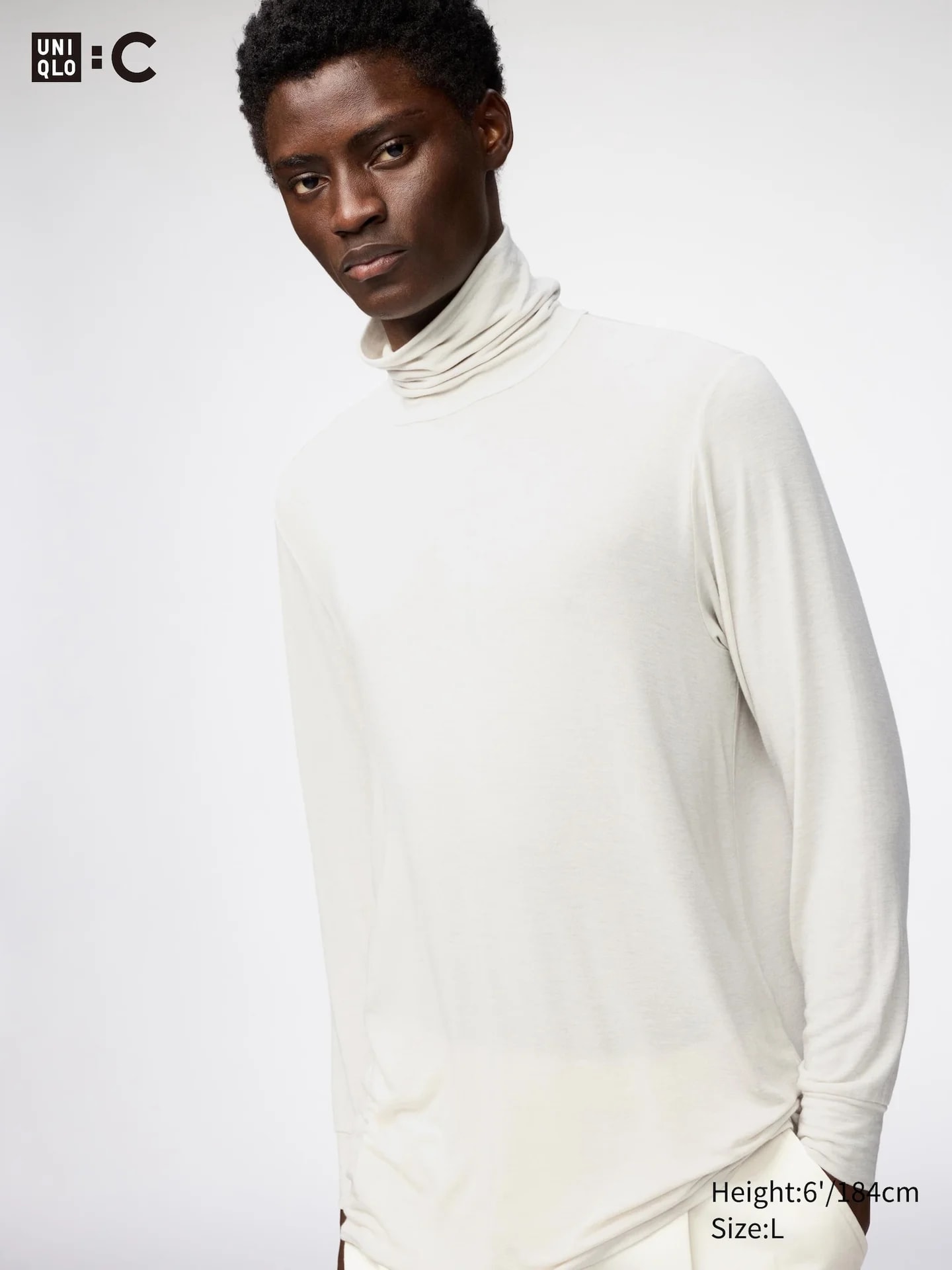 HEATTECH Extra Warm Kaschmirmix Thermo Langarmshirt (Rollkragen)