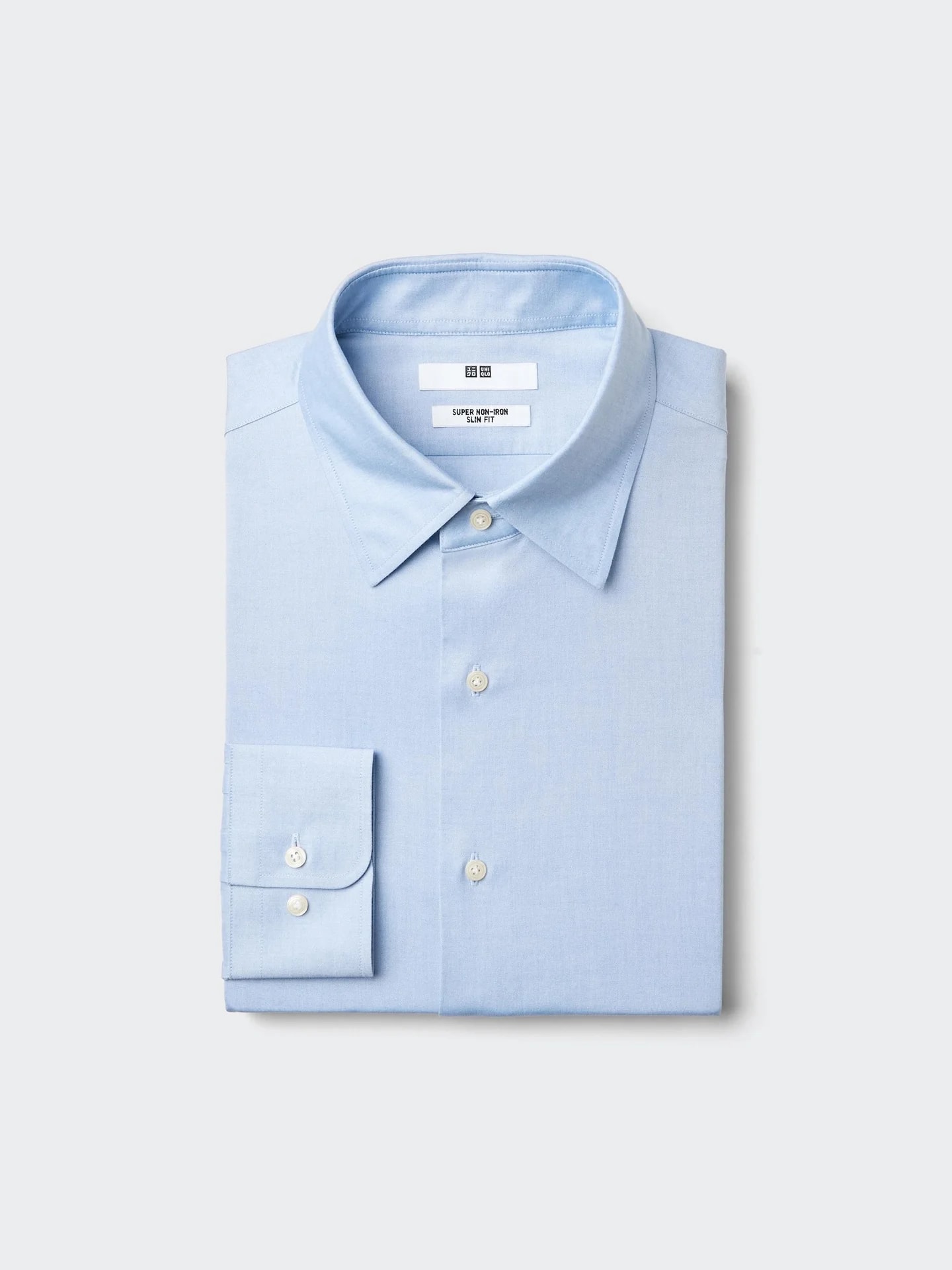 Bügelfreies Hemd (Slim Fit, Кент-Краген)
