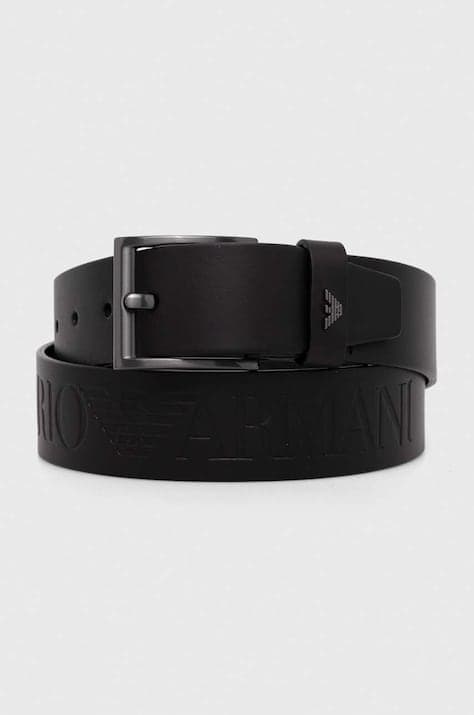 Кожаный ремень Emporio Armani