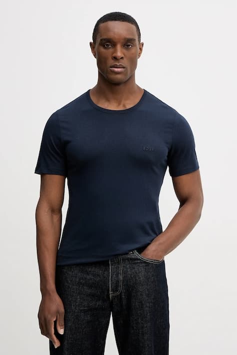 Хлопковая футболка BOSS TShirtRN 3P Classic, 3 шт.