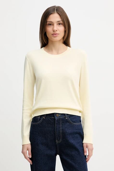 Хлопковый свитер United Colors of Benetton